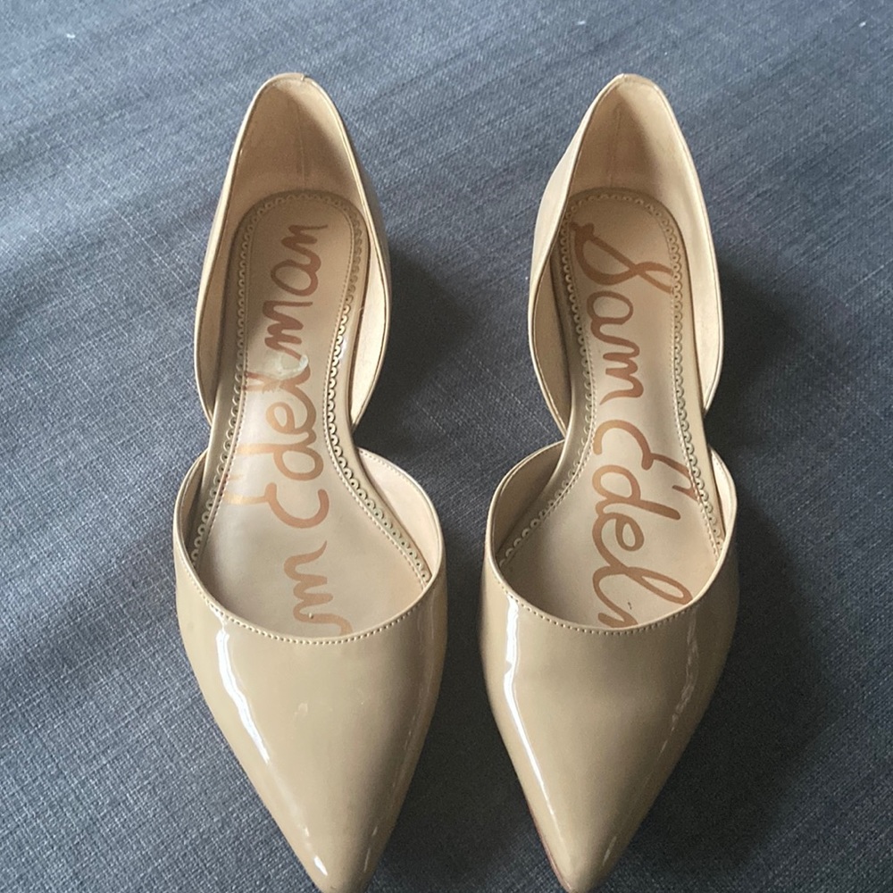 Tan Sam Edelman flats